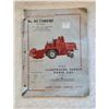 Image 1 : 1953 Massey Harris No.90 combine illustrated repair manual