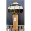 Image 2 : Leaded glass table lamp