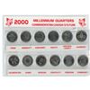 Image 1 : 2000 Canadian millennium quarters set