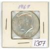 Image 1 : 1967 USA JFK silver half dollar