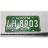 Image 1 : 1962 Alberta license plate - LH-8903