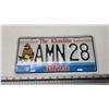 Image 1 : Yukon license plate - AMN28