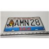 Image 2 : Yukon license plate - AMN28