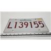 Image 2 : New Brunswick license plate - L139155