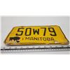 Image 2 : Manitoba license plate - 50W79