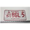 Image 1 : Yukon license plate - BGL-5