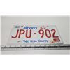 Image 2 : Alberta license plate - JPU-902