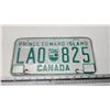 Image 1 : PEI license plate - LA0-825