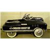 Image 1 : Black metal Buick police chief pedal car