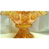 Image 2 : Large carnival glass punch bowl