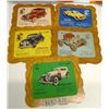 Image 2 : 5 old car calendars