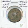 Image 1 : Cast Copy of an Ancient Greek Tetradrachm. Tyche/Victory. VF.