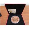 Image 2 : 2017 Canadian Kaleidoscope: The Loon $20. Massive 60 mm coin of Coloured Loons. 99.99% pure Silver. 