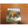 Image 1 : 2014 Grizzly Bear $100 99.99% pure Silver. Proof with Ultra Heavy Cameo. Housed in its original Roya