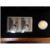 Image 2 : 2004 $1 The Elusive Loon Limited Edition Stamp & Coin Set. The special Loonie is Proof with Ultra He