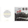 Image 2 : 2015 - 50th Anniversary of Canada's Flag- 1 Painted Quarter and 1 non-painted Quarter.