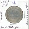 1899 Half-Dollar- Victorian- Newfoundland-Silver