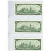 Image 2 : 3- 1967 1 Dollar Bills(Regular Serial Bills, 3 Serial Bills in A Row) like new