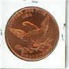 Image 2 : 1oz copper round - Spinosaurus