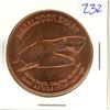Image 1 : 1oz copper round - Megalodon