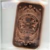Image 2 : 1oz Copper Bar - Indian Head