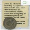 Image 1 : A.D 253-268 Gallienus Bronze-Silvered Antoninianus of Ancient Rome