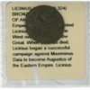 Image 3 : A.D 308-324 Licinius I Bronze Follis of Ancient Rome