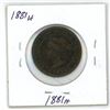 Image 2 : 1881H canada large cent