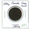 Image 1 : 1882H canada large cent