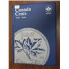 Image 1 : 1920-date canada cents Uni-safe folder with 88 coins assorted years 1920 to 2008