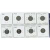 Image 2 : Lot of 8 canada 5 cent coins, years 1960-1967