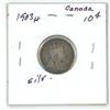 Image 2 : 1903H canada silver 10 cent coin