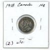 Image 2 : 1918 canada silver 10 cent (2)