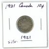 Image 2 : 1921 canada silver 10 cent