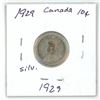Image 2 : 1929 canada silver 10 cent