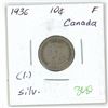 Image 1 : 1936 canada silver 10 cent (1.)