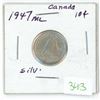 1947 ML canada silver 10 cent