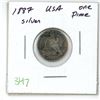 1887 USA silver 10cent