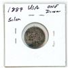 Image 2 : 1887 USA silver 10cent