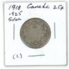 Image 2 : 1918 canada silver 25 cent (1.)