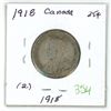 Image 1 : 1919 canada silver 25 cent (2.)