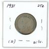 Image 2 : 1931 canada silver 25 cent (2.)