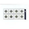Image 2 : Lot of 8 canada silver 25 cent, 1937-1944