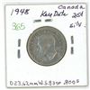 Image 1 : 1948 key date canada silver 25 cent