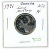Image 1 : 1991 canada Low mintage 25 cent