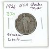 Image 1 : 1926 USA silver quarter dollar