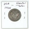 Image 2 : 1926 USA silver quarter dollar