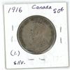 Image 2 : 1916 canada silver 50 cent (1.)