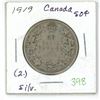 Image 1 : 1919 canada silver  50 cent (2.)