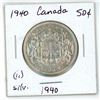 Image 2 : 1940 canada silver 50 cent (1.)